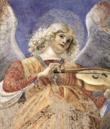Angel Musician, Melozzo da Forli, Italian Renaissance Art Angel Musician, Melozzo da Forli, Italian Renaissance Art